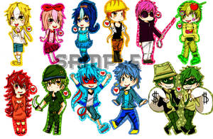 Happy Tree Friends Keychains