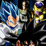 Goku - Vegeta - Android 17 - Frieza