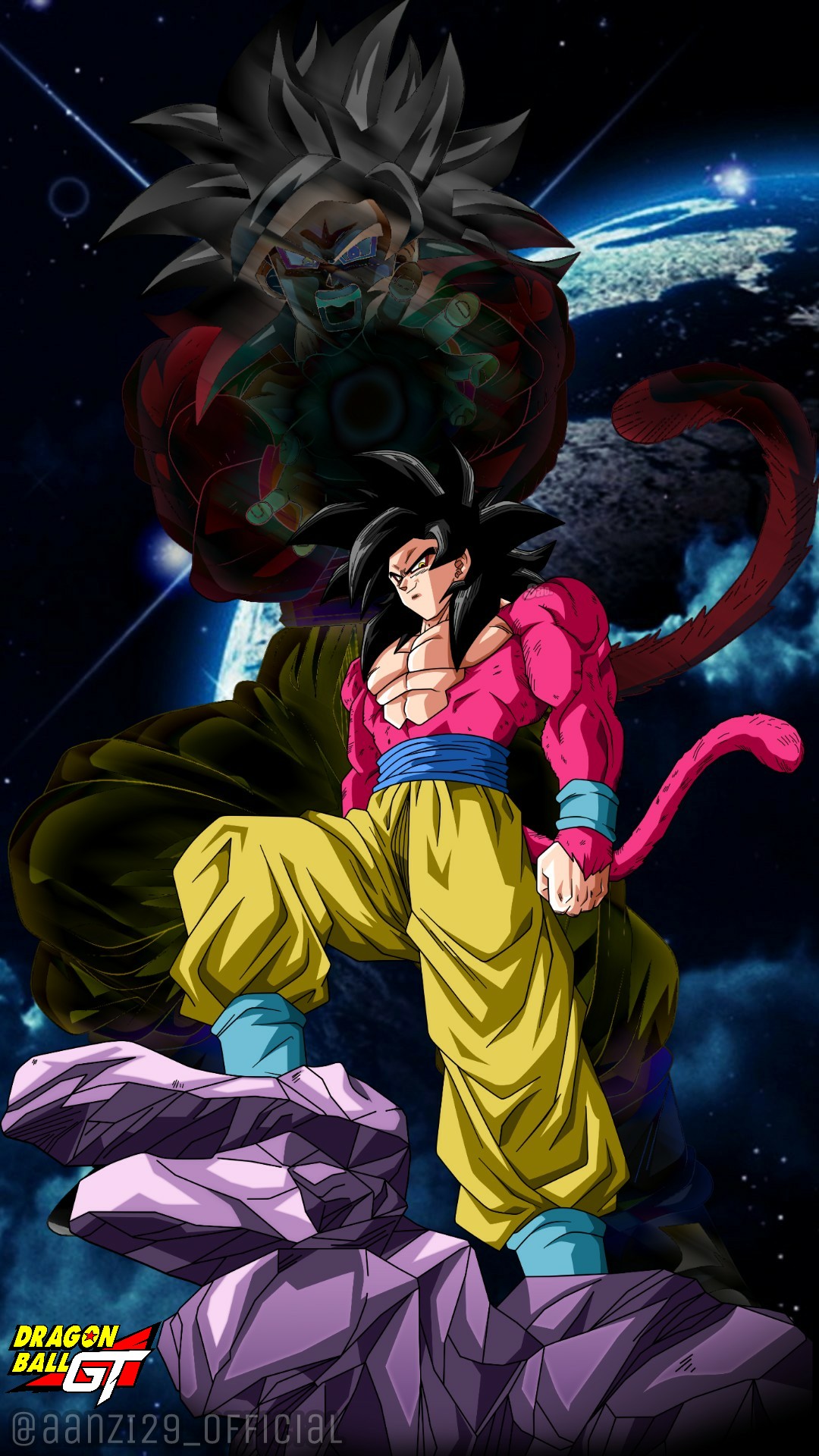 Dragonball Son Goku SSJ4 digital wallpaper Dragon Ball GT Son Goku Super  Saiyan 4 #480P #wallpaper #hdwallpaper #de…