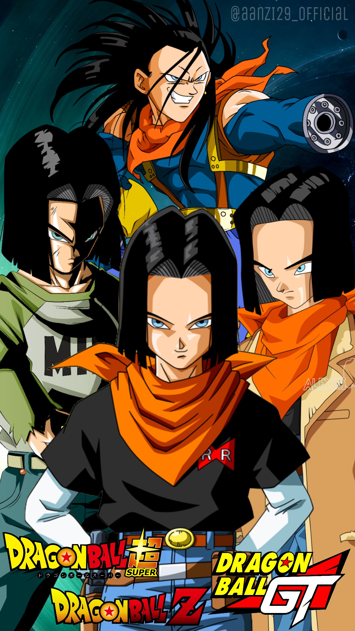 Android 17 Lapis Dragon Ball Z Gt Super By Alanas2992 On Deviantart