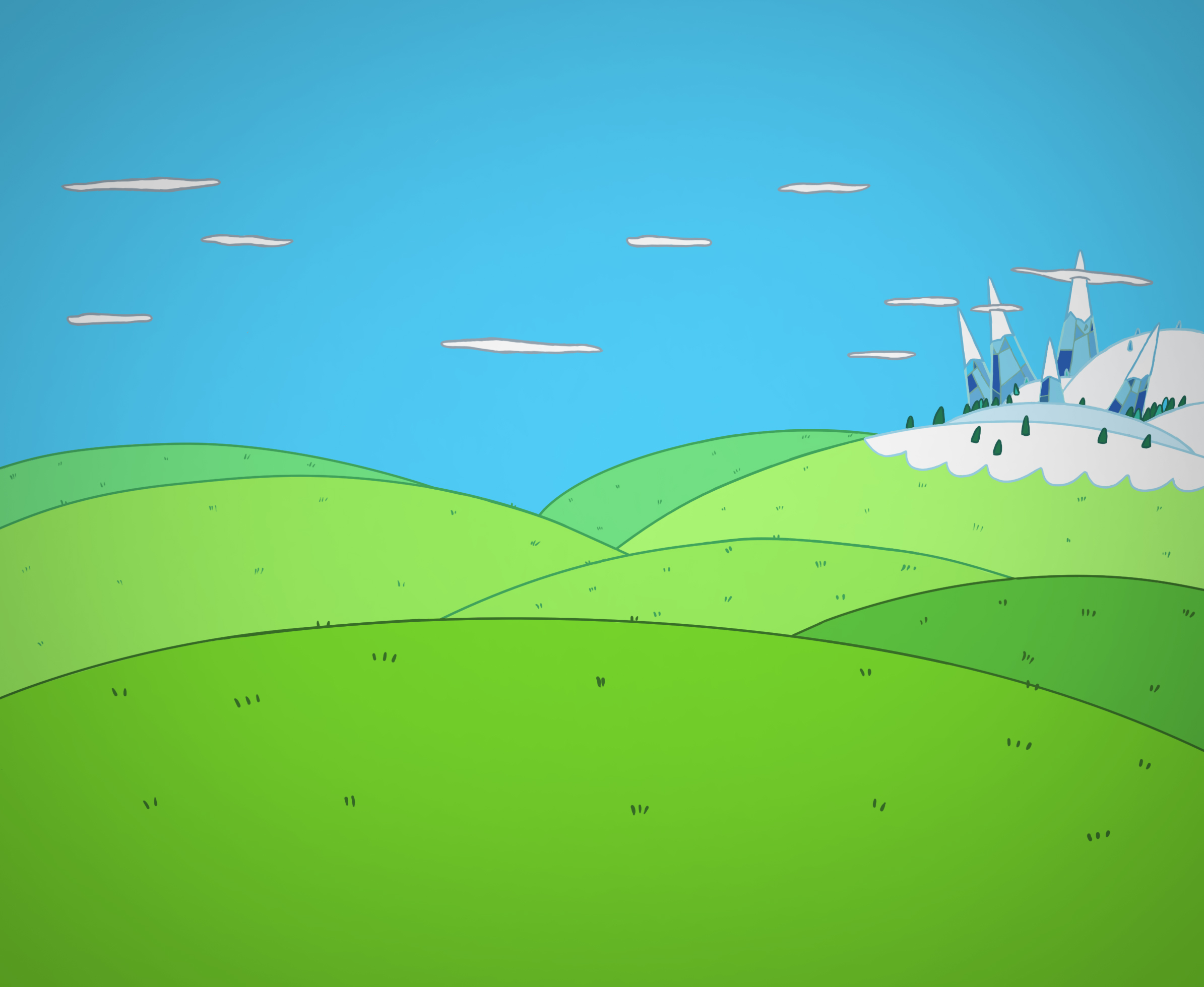 adventure time background