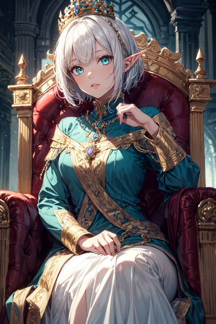 Elf Queen Vector Elf Queen by ArtCave19 on DeviantArt