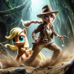  Indianna and applejack 