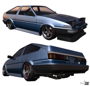 AE86 test render1