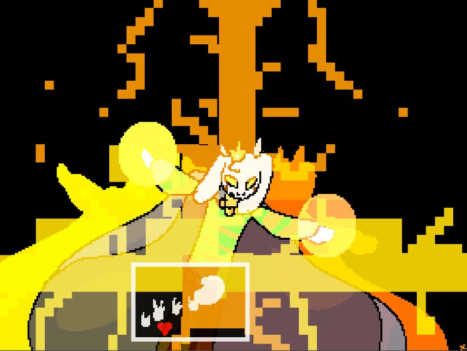 Ruintale- Asriel Fight