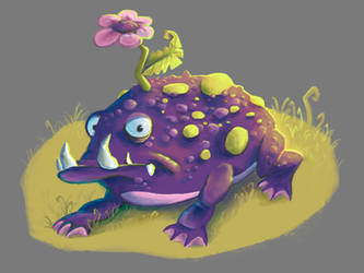 Flower Trap Toad