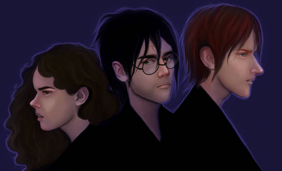 Deathly Hallows Trio