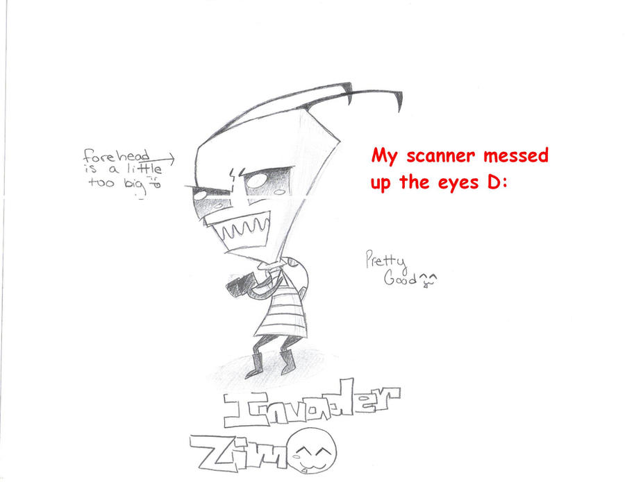 Invader Val Inavder Zim by InvaderVal12 on DeviantArt