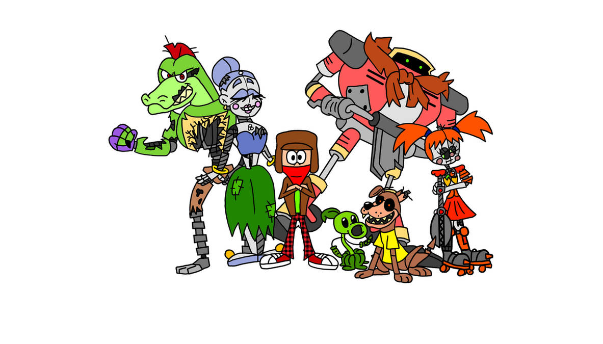 Drawing Random Scrap Random Scrap Team Drawing by pvzfan26 on DeviantArt