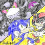 sonic and shadow vs mephiles