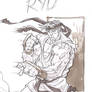 Ryu - Fast Sketch (A7 size)