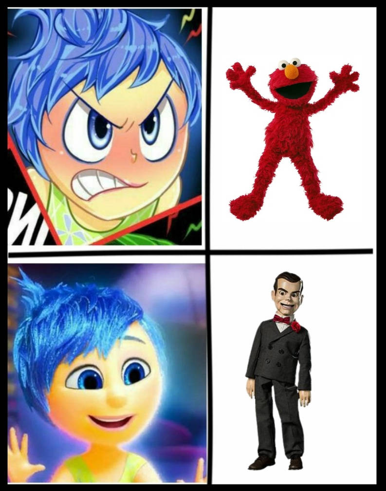 Joy Loves Slappy/Hates Elmo by princessallison06 on DeviantArt