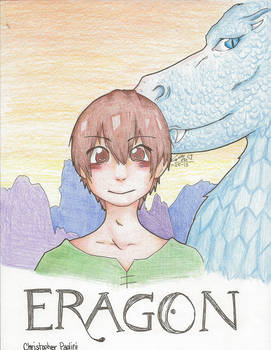 Eragon Book Project Cover Page
