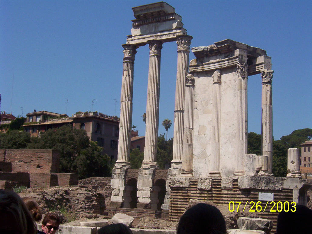 Temple of Castor and Pollux et Temple of Vesta