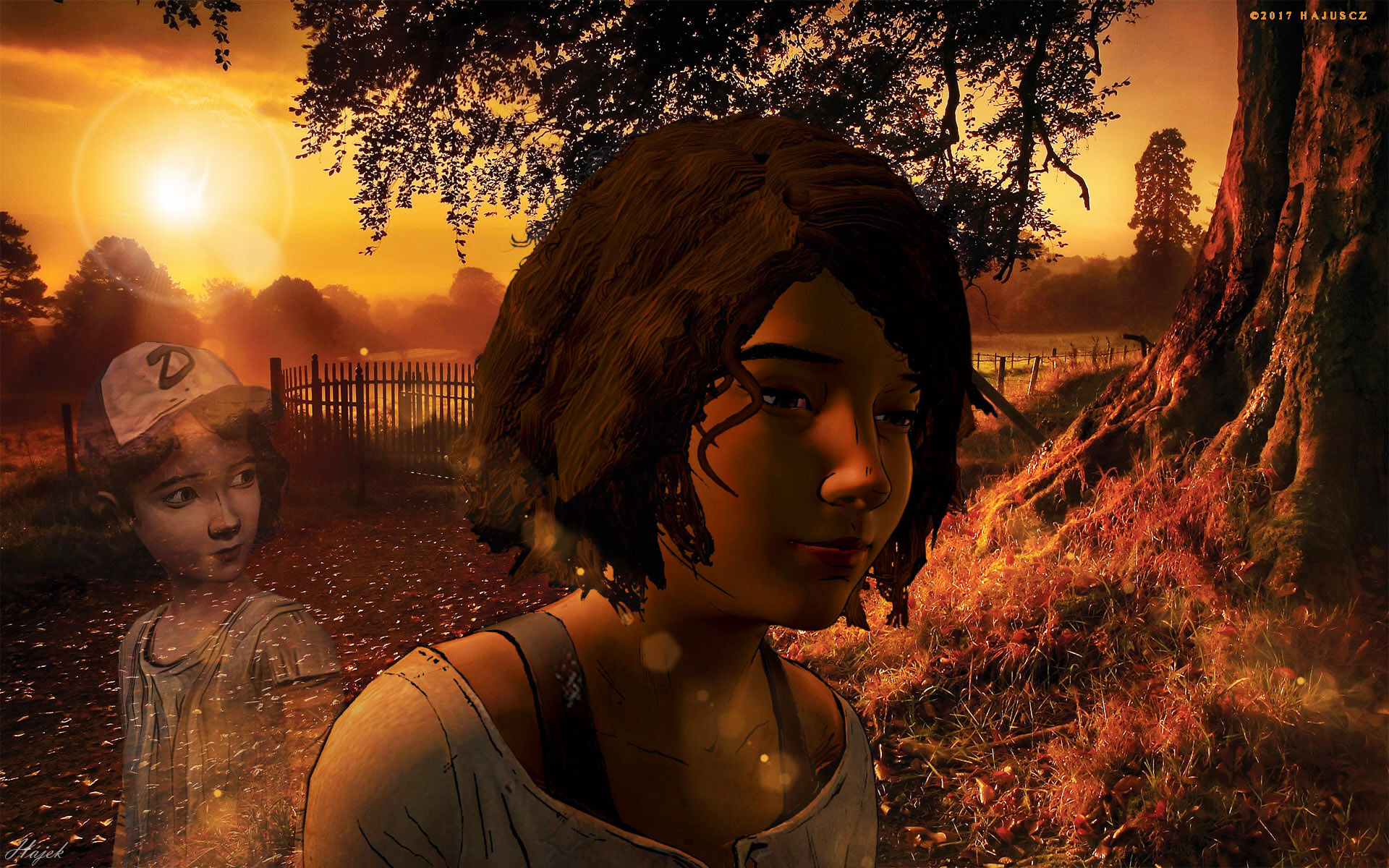 clem s1 x clem s4 thewalkingdead clementine clem.