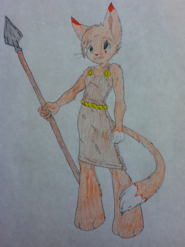 My OC LionHeart Huminoid form.