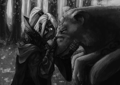 Silmarillion - Orome and Huan