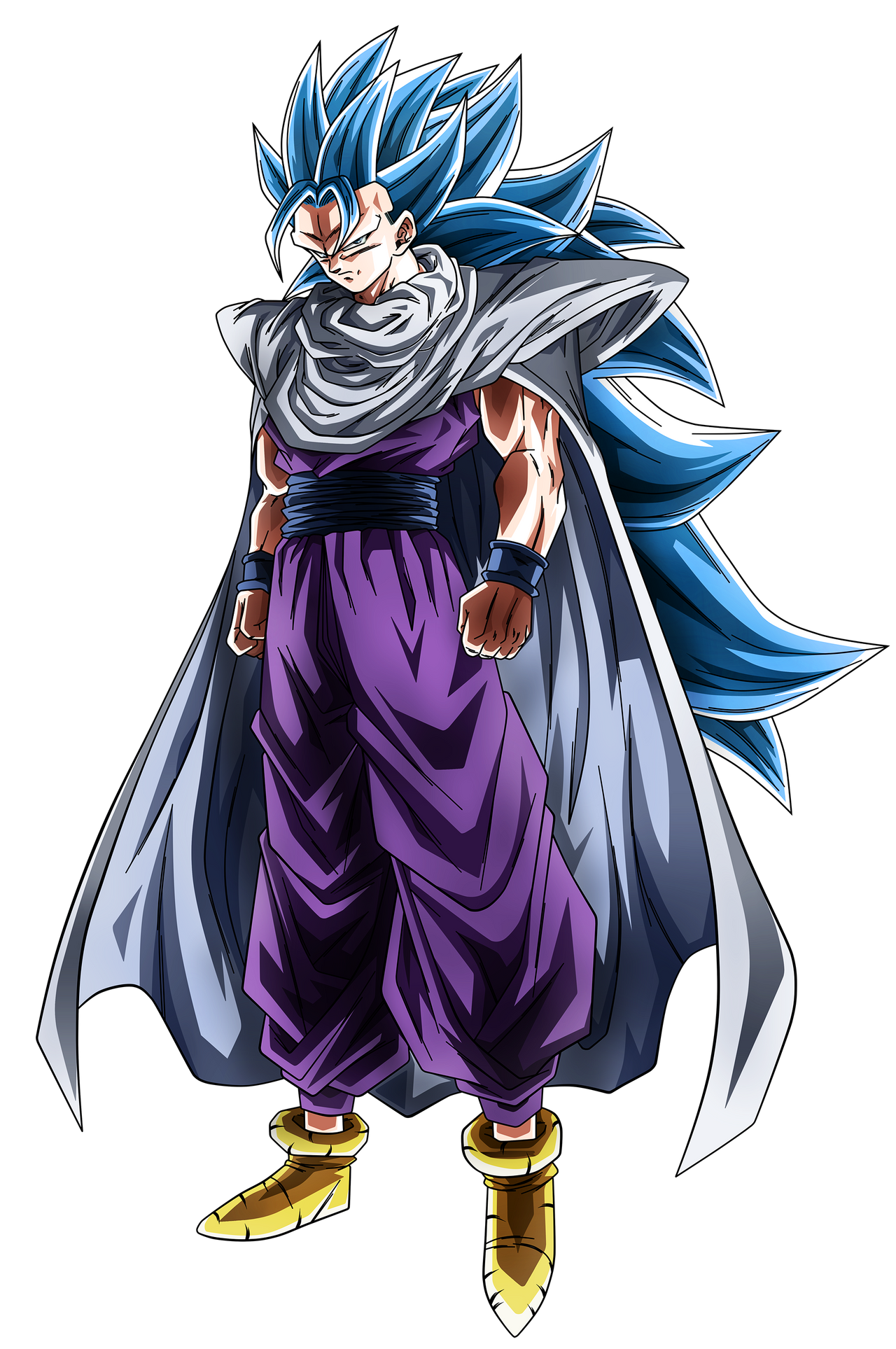 Gohan SSJ Blue Evolution 3 by IsaacDGC on DeviantArt