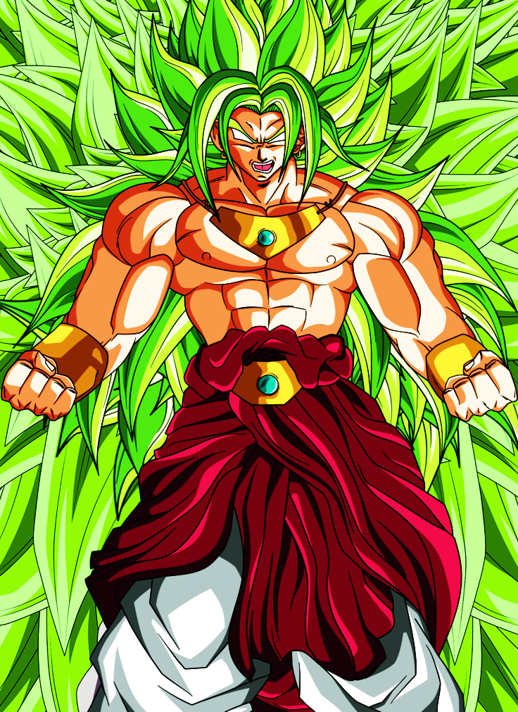 Broly LSSJ infinito by IsaacDGC on DeviantArt