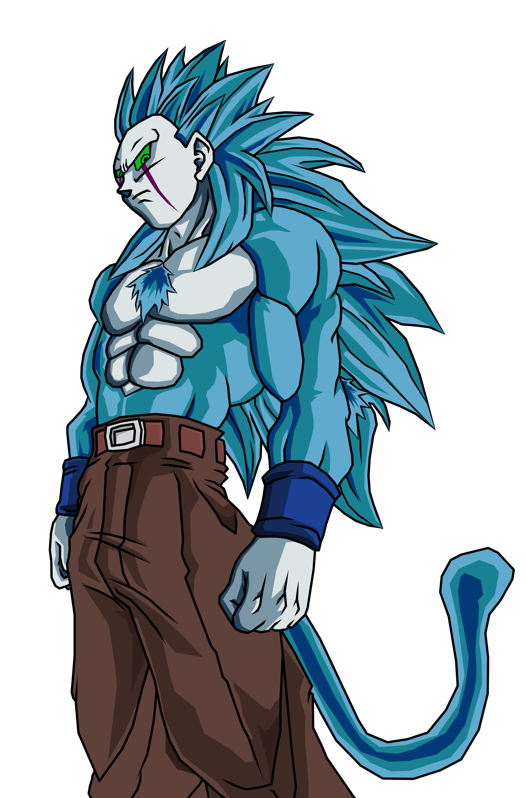 Goku Super Sayajin 12 by Unkoshin on DeviantArt