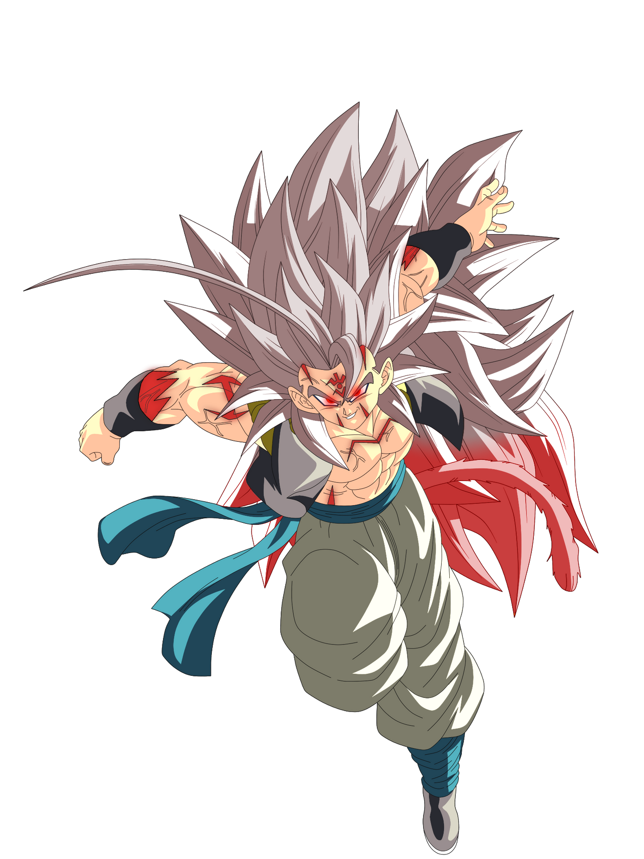 Gogeta ssj5 by iketababue on DeviantArt