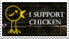 I support chicken