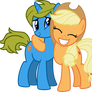 OC Commission: Cookiejoe and Applejack