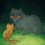 Yellowfang and Firepaw