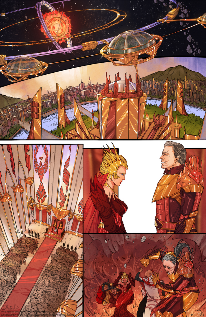 Young Pyra The Origin of Pyra (Page 1) by ThePyraUniverse on DeviantArt