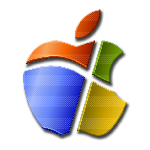 Apple Windows Logo by papillongrafix on DeviantArt