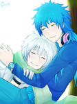 DRAMAtical Murder - Aoba and Clear by MelSpontaneus