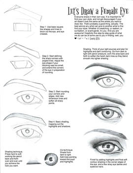 Let's Draw a Female Eye
