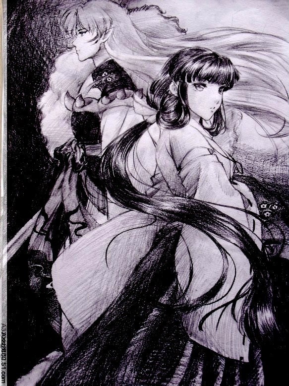 Sesshomaru and Kikyou