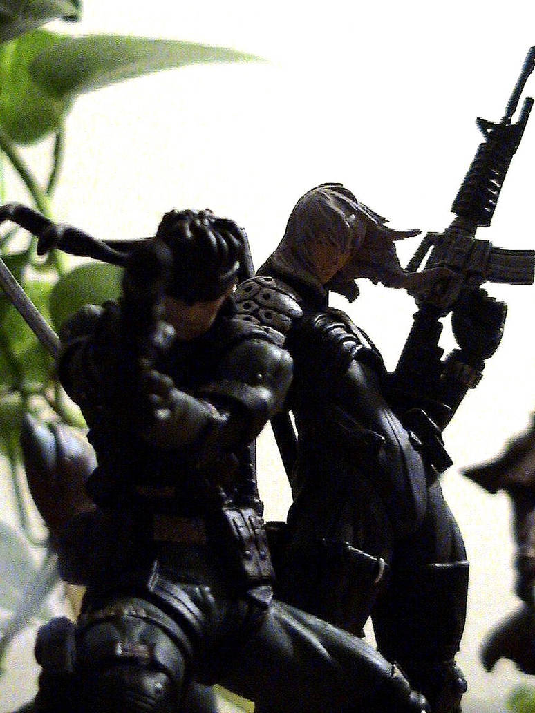 Snake and Raiden by Onishima on DeviantArt
