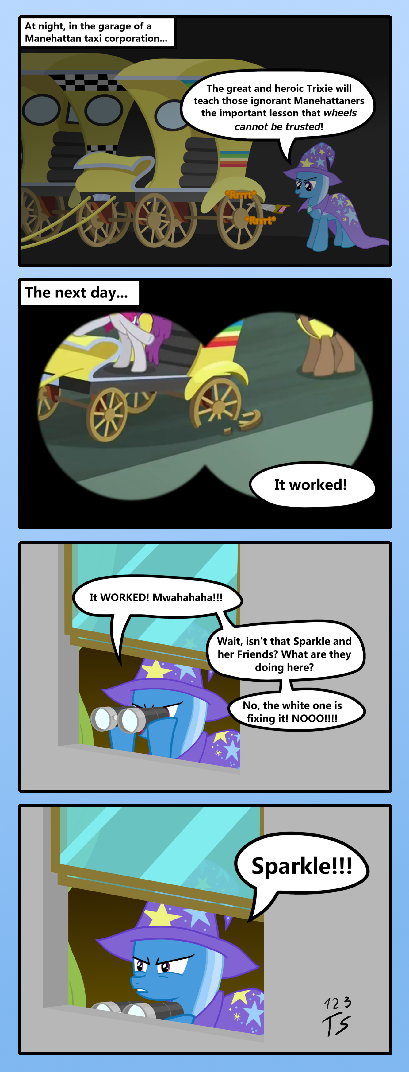 Trixie takes Manehattan