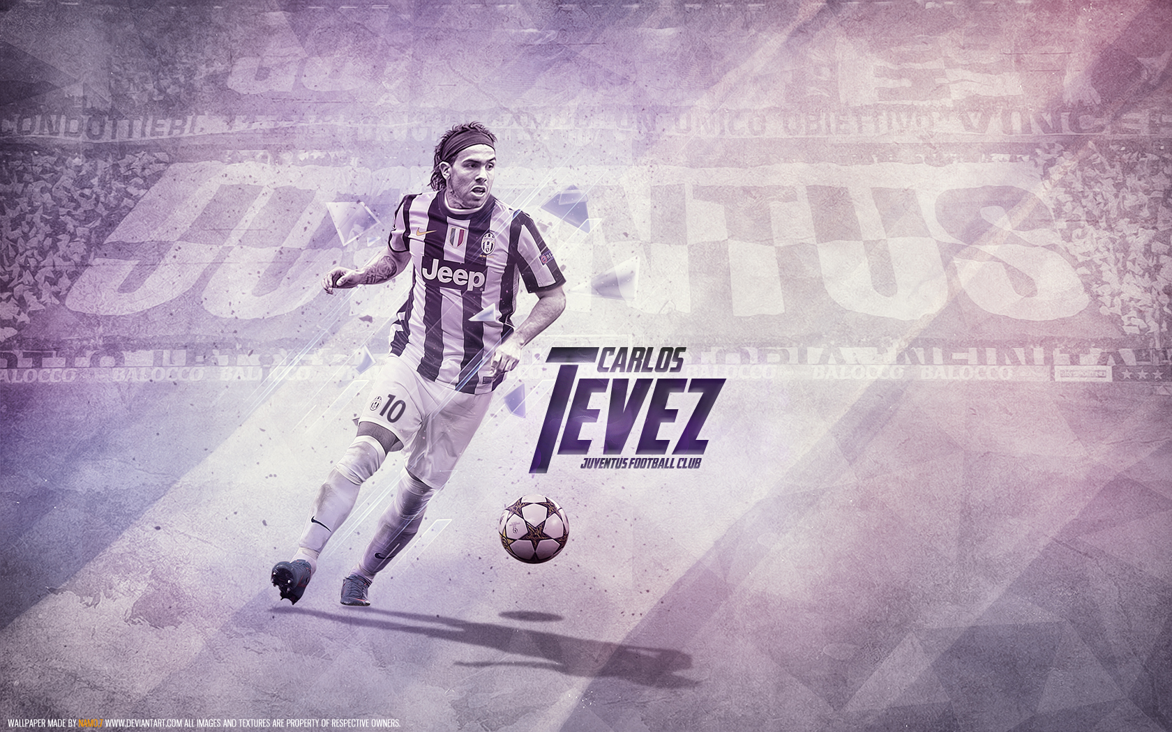 Carlos Tevez 10 Juventus by namo,7