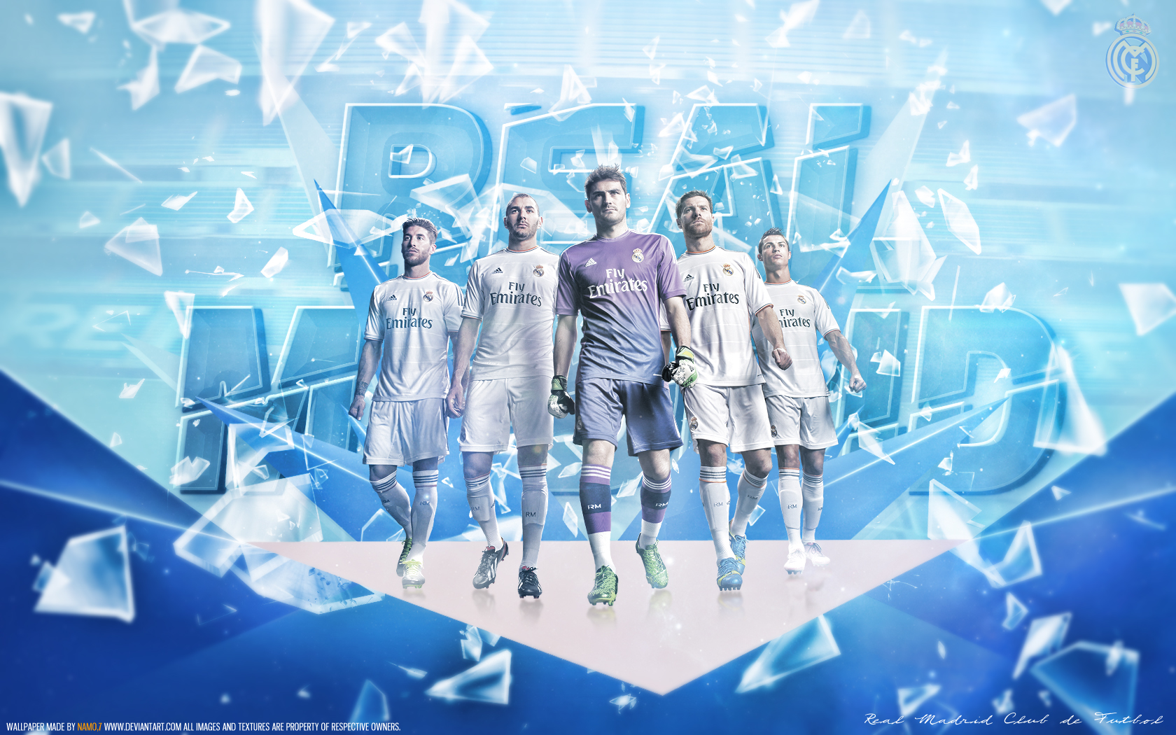 Real Madrid Club de Futbol 2013 2014 by nam