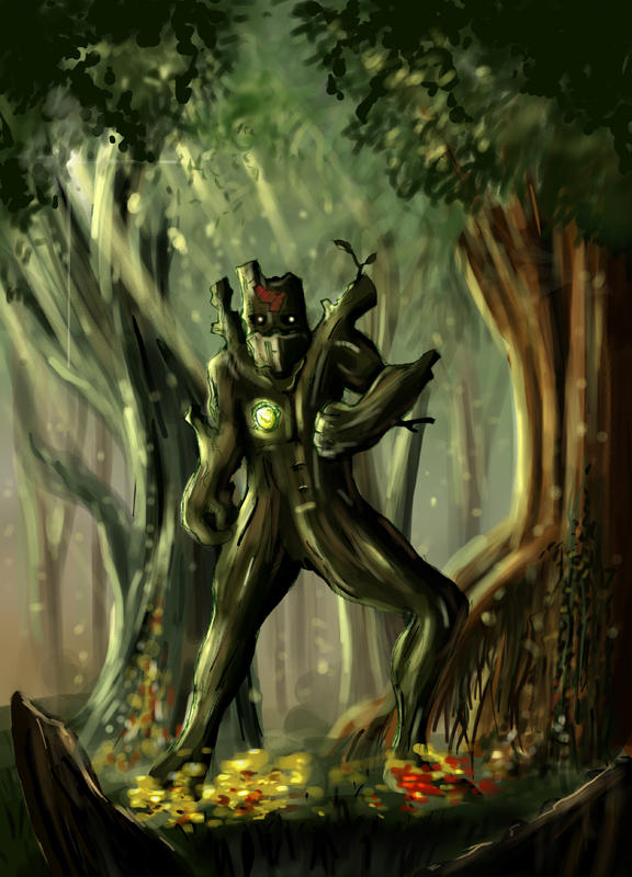 tree man by Paniti on DeviantArt