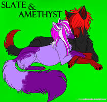Slate and Amethyst