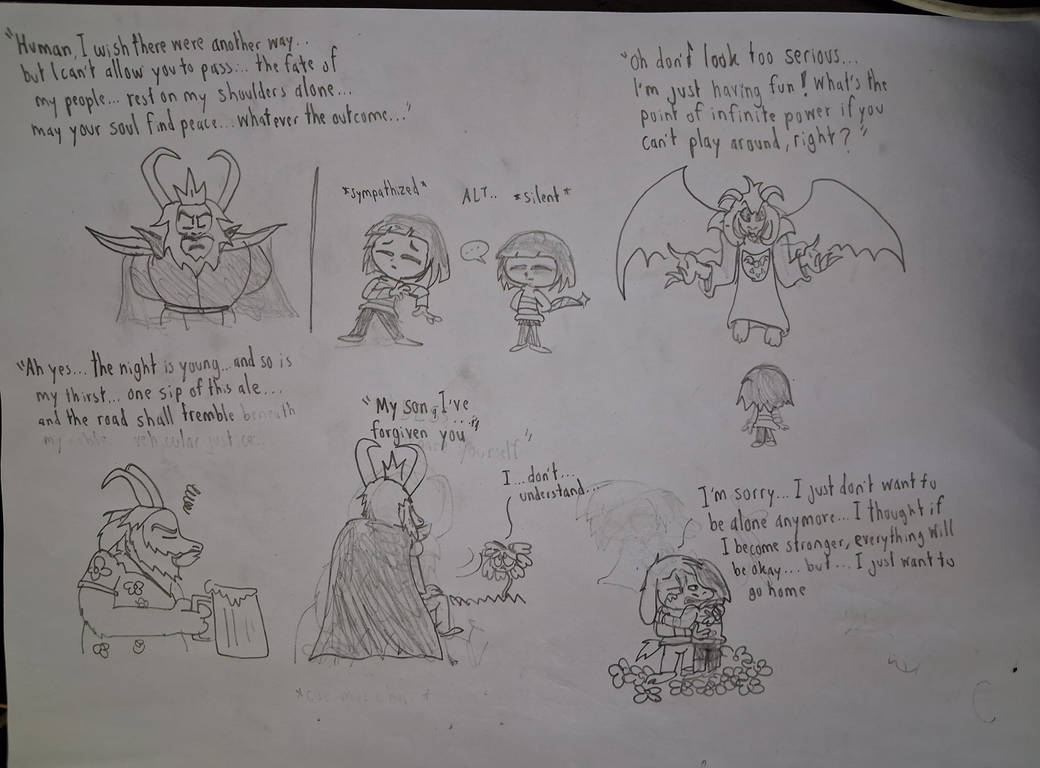 Up Tale Deviantart Some under tale sketches by PH2547 on DeviantArt