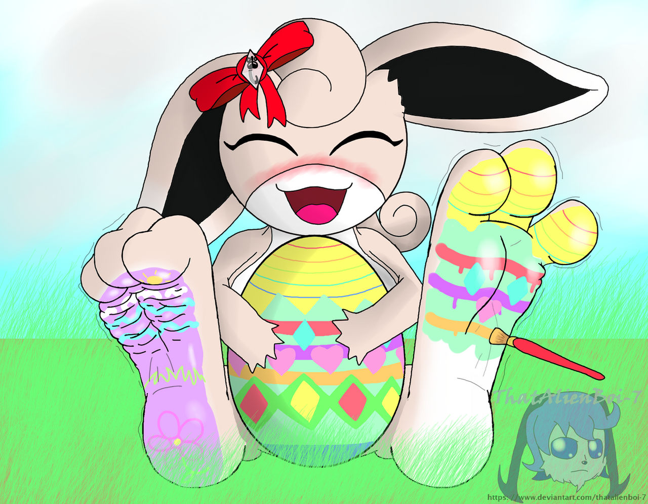 Easter Toopy Easter Tootsies by ThatAlienBoi-7 on DeviantArt
