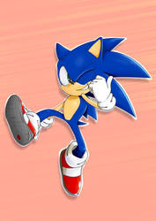 Sonic Idw 50th pose