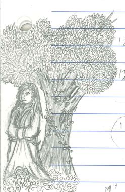 lecture sketches - Fantasy Girl