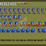 True CD Sonic Sprite Sheet