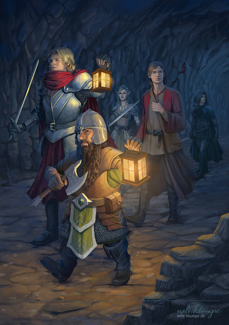 E VAU - entering the Dungeon by avisnocturna