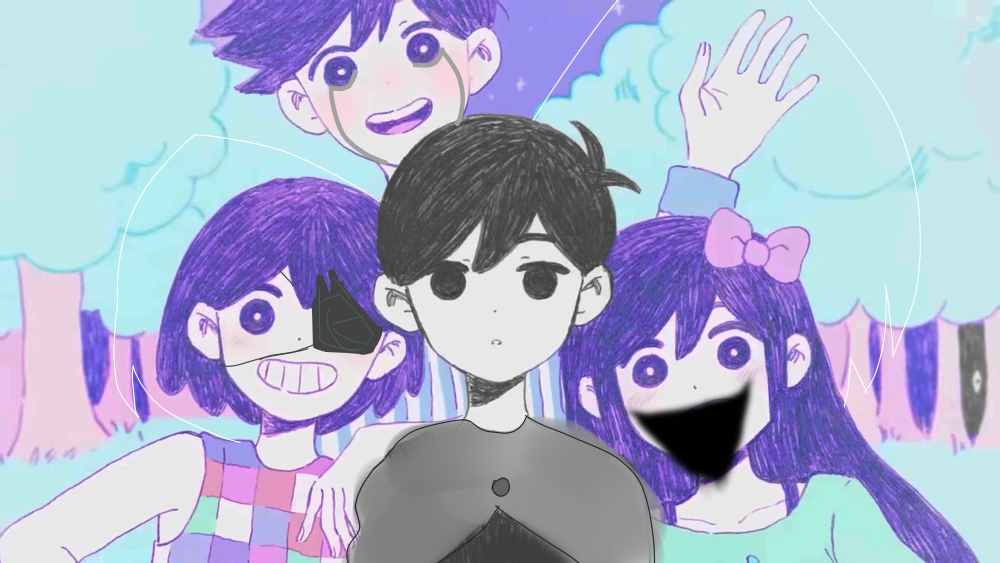 Someone made an P5 AU inspired by Omori (art by @_itsstarryo_) : r/OMORI