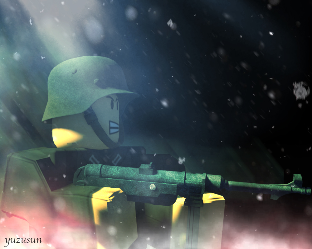 Red Snow German Soldier By Yuzusun On Deviantart - roblox german ss uniform