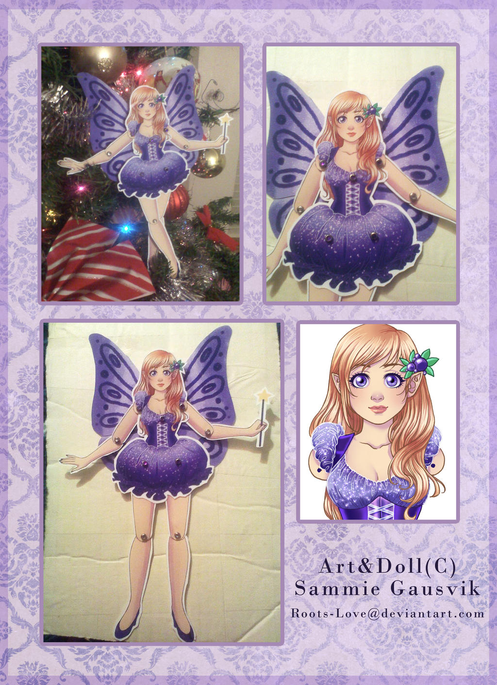 Paper Doll- Sugar Plum Fairy
