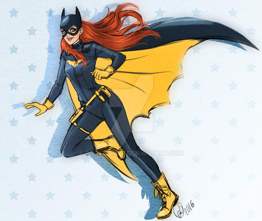 Patreon sketch request OCT- Batgirl by Roots-Love on DeviantArt