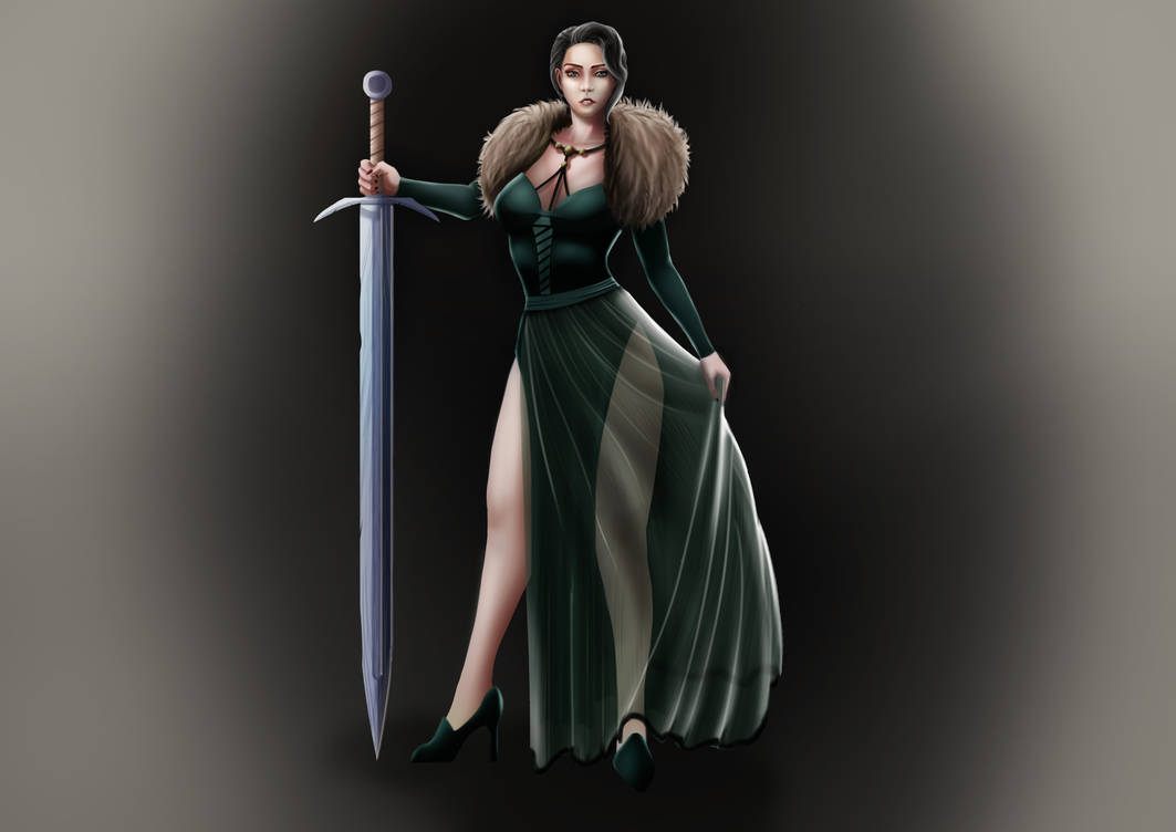 Lady Alicia - Queen of Blades by MaximGor-Art on DeviantArt